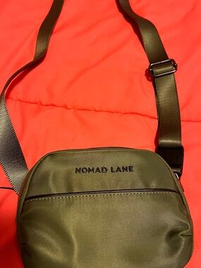 Nomad Lane Olive Crossbody Bag